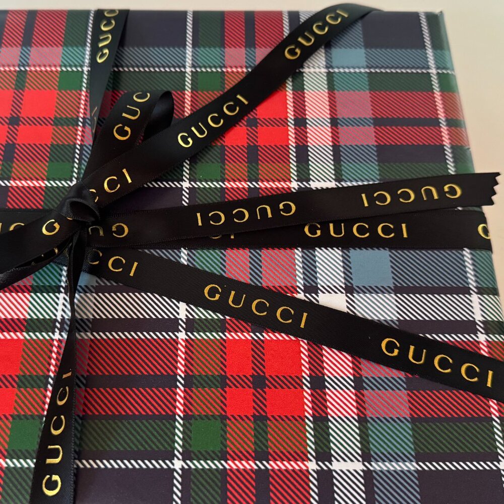 Gucci logo ribbon 10 Yards